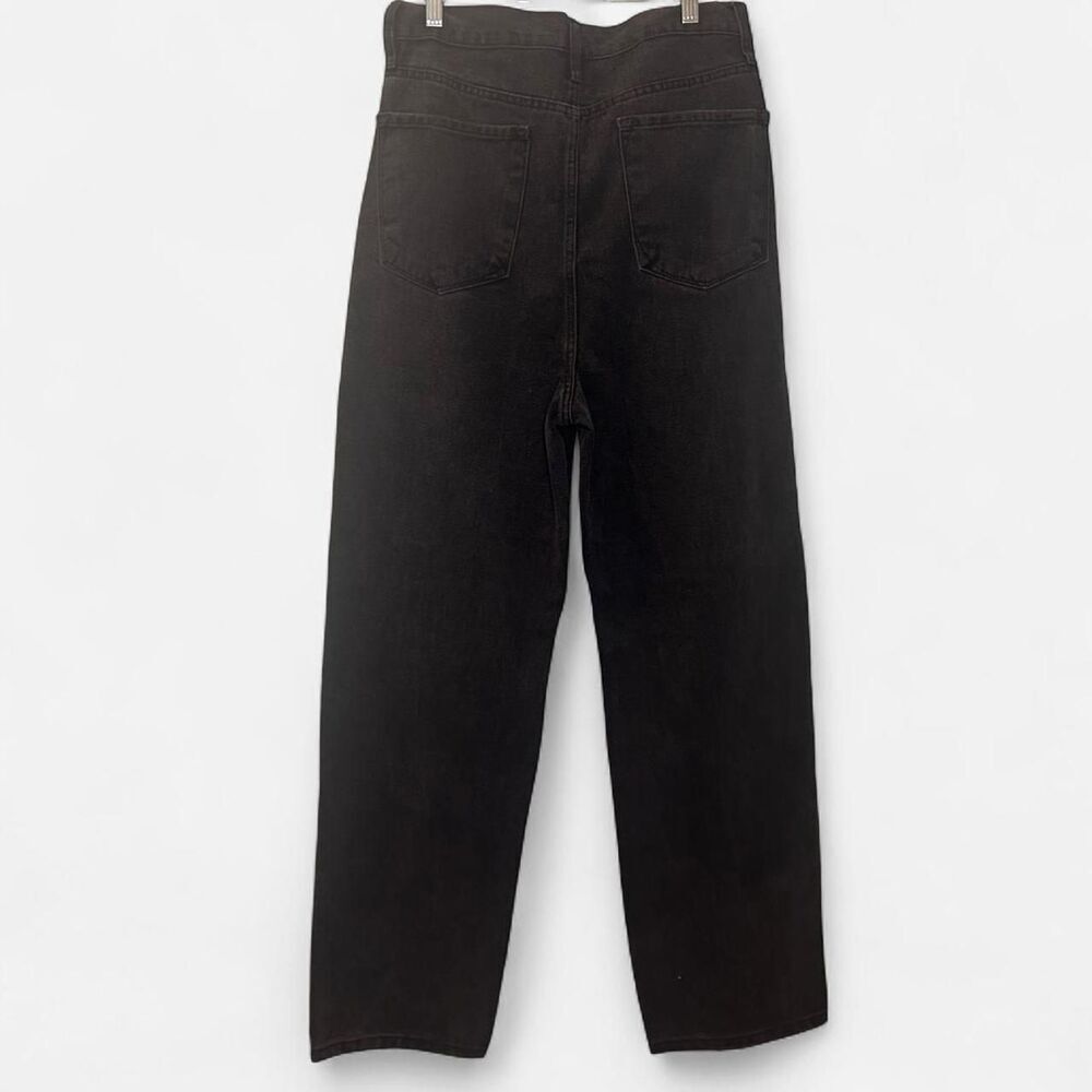 Insane Gene Black Weekend Crossover Hi-Rise Straight Jeans Size 29 - Picture 3 of 4